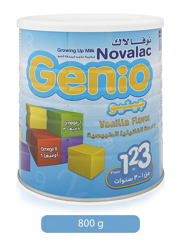 Novalac Genio Vanilla Flavor Milk Powder, 800g