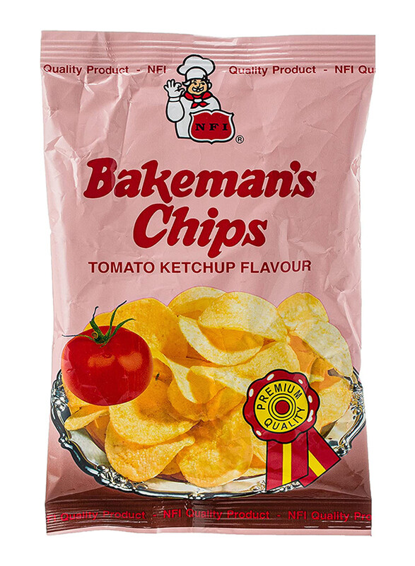 

Bakeman's Tomato Flavour Potato Chips, 25 x 25g