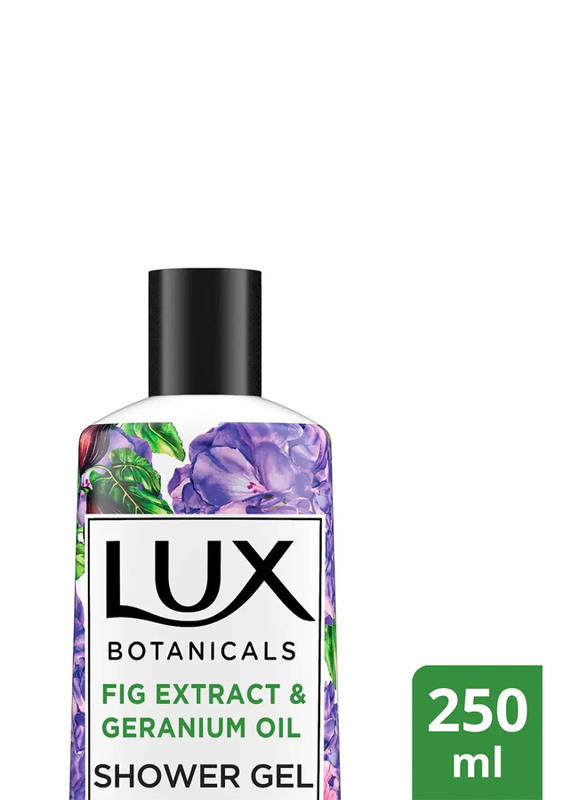 Lux Botanicals Skin Renewal Fig Extract & Geranium Oil Shower Gel - 250ml