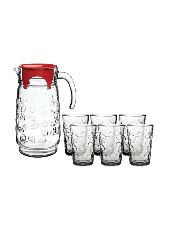 

Pasabahce 7-Piece Pastrol Water Set, Clear