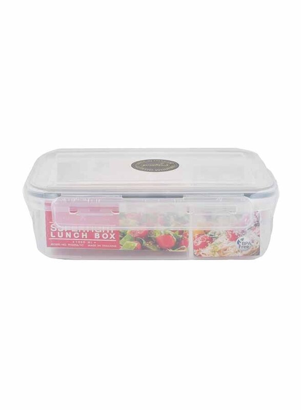 

Pioneer Supertight Lunch Box, 1 Liter, Clear