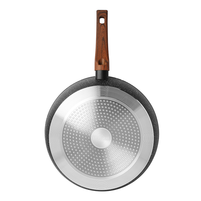 Bechoware 30cm Non Stick Cookware Pan, Multicolour