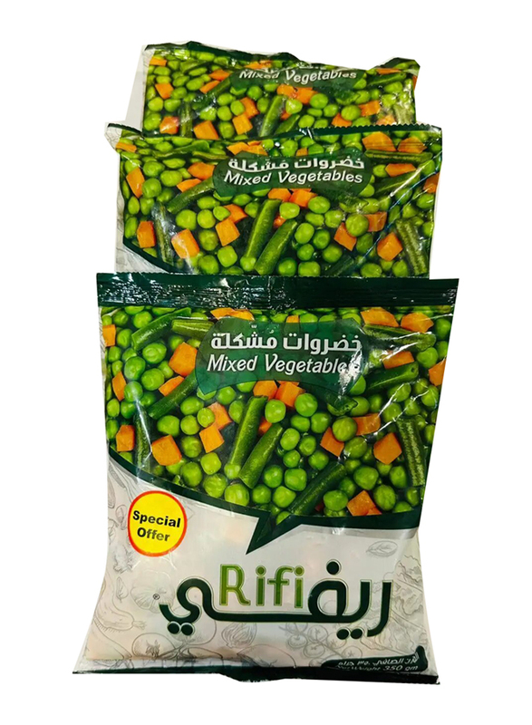 

Rifi Mixed Vegetables, 3 x 350g