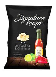 Signature Krisps Sriracha & Chili Lime Potato Chips, 120g