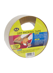 GTT Pop Packing Tape, 3-inch x 100 Yards, Brown
