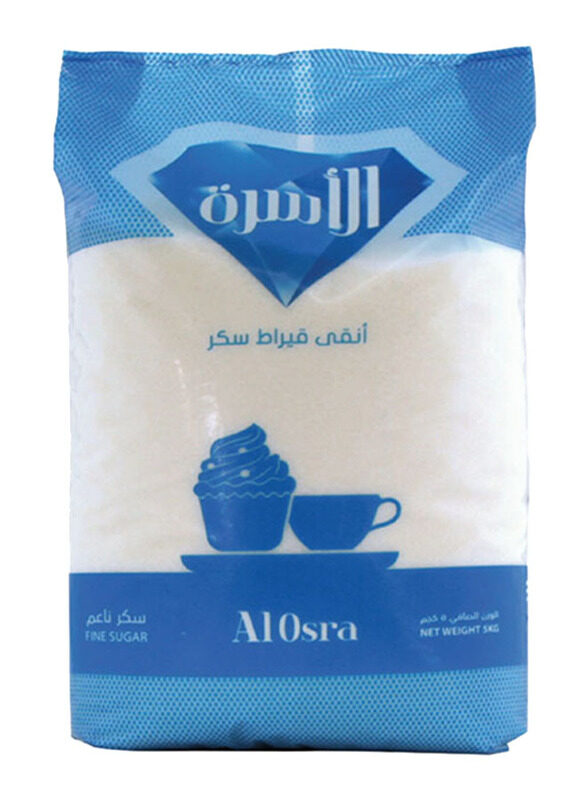 

Al Osra Fine White Sugar, 5 Kg
