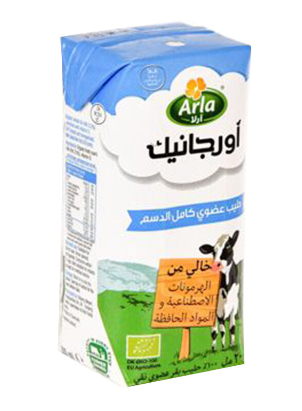 

Arla Full Fat Organic Milk - 200 ml