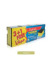 Suprex Premium Sponge Scourer - 4 Pieces