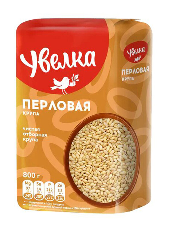 

Uvelka Pearl Barley, 800g