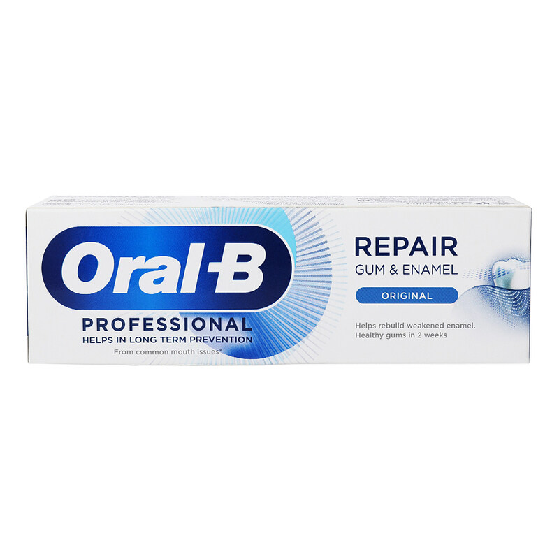 Oral B Professional Repair Gum & Enamel Original Toothpaste, 75ml