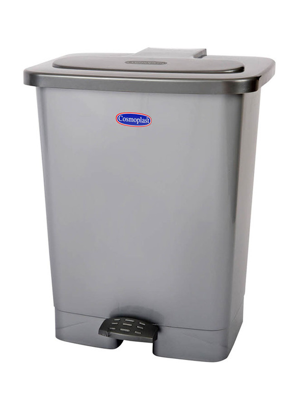 

Cosmoplast Step-On Waste Bin, 20 Liter, Assorted