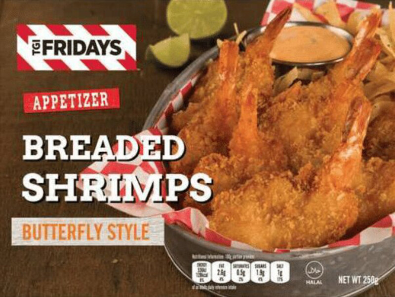 

TGI Fridays Breaded Shrimp, 250g