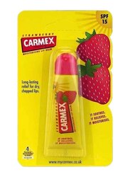 Carmex Moisturizes & Soothes Strawberry Lip Balm, 10g