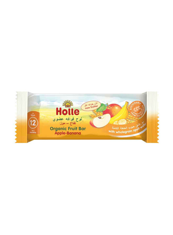 

Holle Org Frt Bar Apple & Banana, 25g