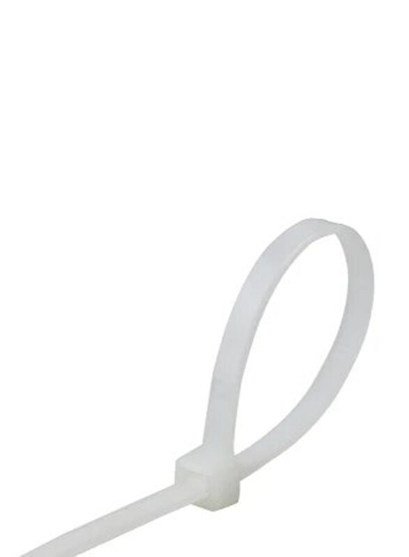

Mega Cable Tie, 4.8 x 380mm, 50 Pieces, White