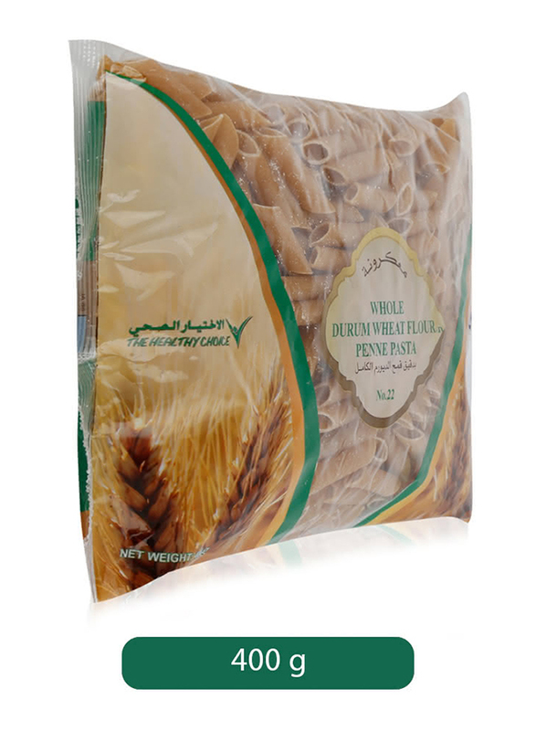 KFMB Whole Durum Wheat Flour Penne Macaroni Pasta, 400g