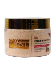 Silky Cool Face And Body Scrub Fruit, 350ml