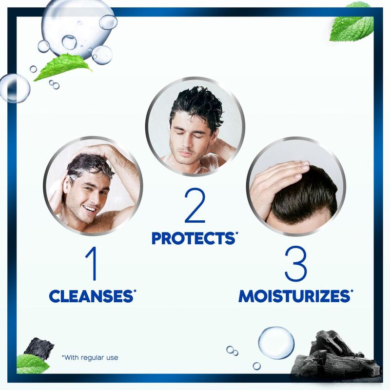 Head & Shoulders Charcoal Detox Anti-Dandruff Shampoo - 400 ml