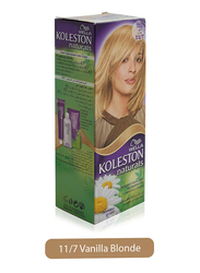Wella Koleston Natural Hair Color Cream Semi Kit, 11/7 Blonde Attraction, 110ml