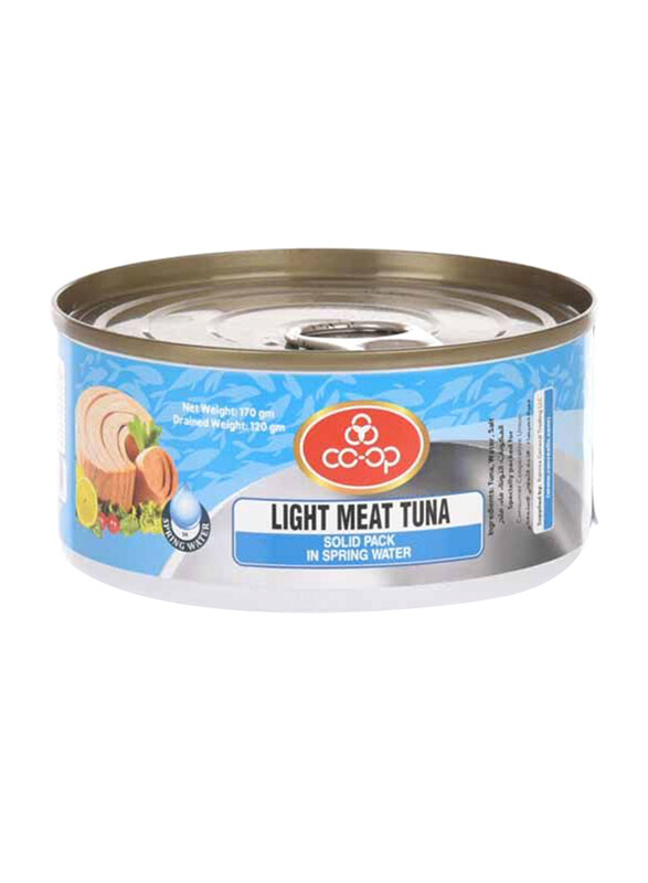 

CO-OP Light Meat Tuna Soiled Pack in Spring Water, 170g