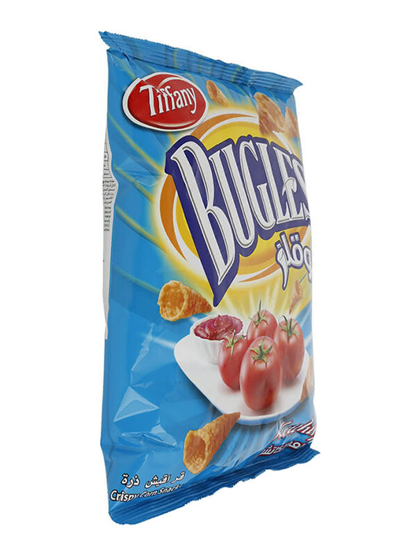 

Tiffany Bugles Ketchup Crispy Corn Snacks, 1 Piece x 145g
