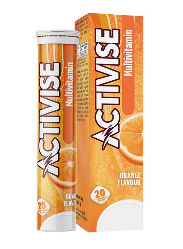 

Activise Vitamin C Orange Effervescent, 1000mg, 20 Tablets