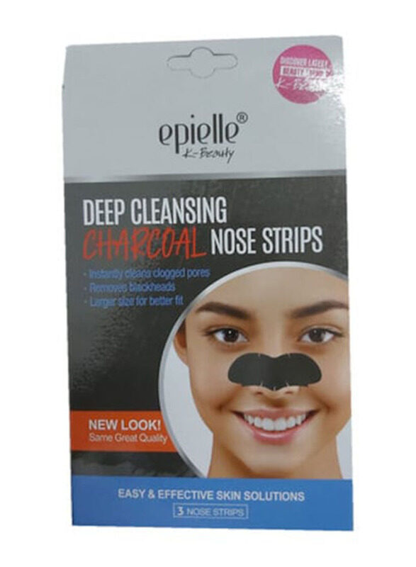 

Epielle Deep Cleansing Charcoal Nose Strip, 3 Strips