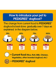 Pedigree Chicken & Vegetables Dry Dog Food, 3Kg