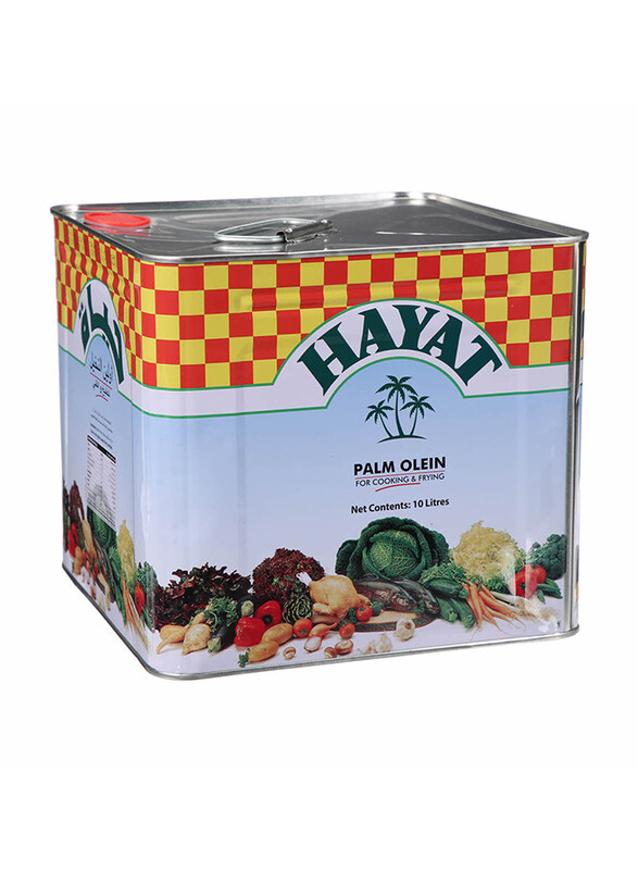 

Hayat Vegetable Oil Tin, 10 Liters