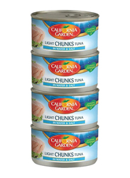 California Garden Light Canned Tuna Chunks in Water & Salt, 4 x 170g