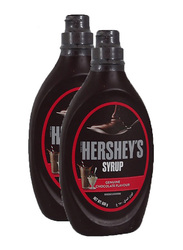 Hersheys Chocolate Syrup, 2 Bottles x 650g