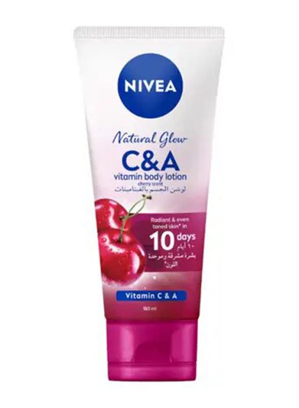 Nivea Body Lotion Glow Vit C & A, 180ml