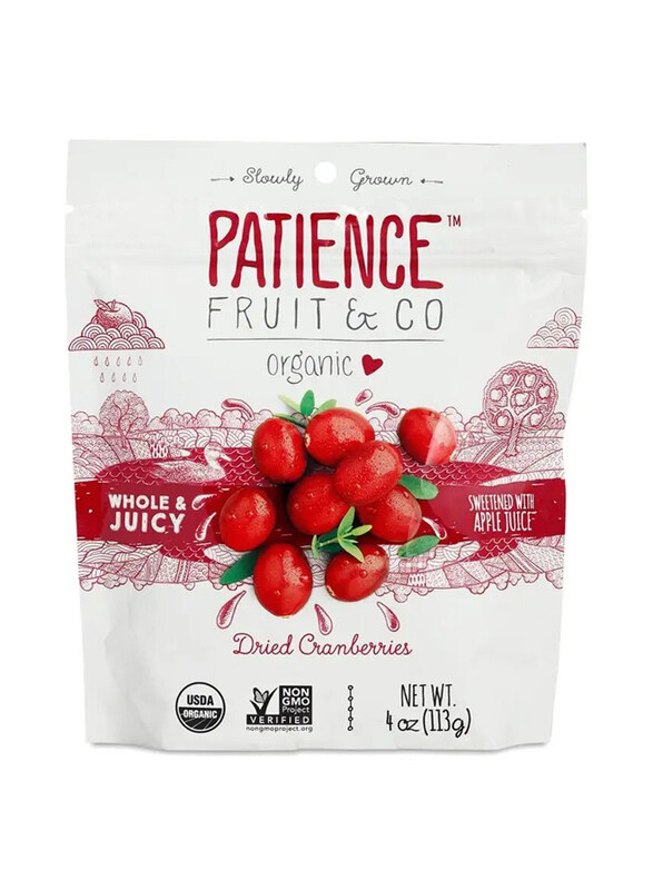 

Patience Fruit & Co Whole Dried Cranberries, 113g