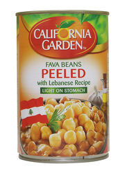 California Garden Canned Peeled Fava Beans Lebanese Recipe, 450g