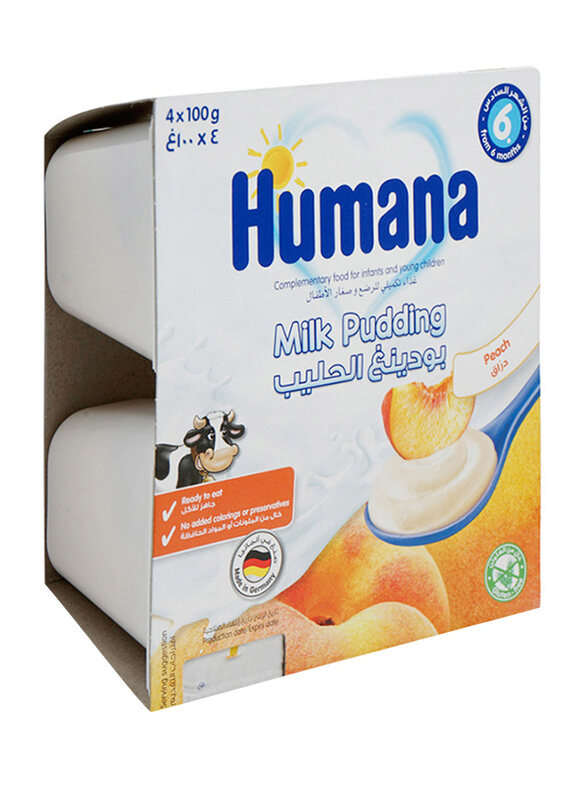 

Humana Milk Peach Dessert - 4 x 100 g