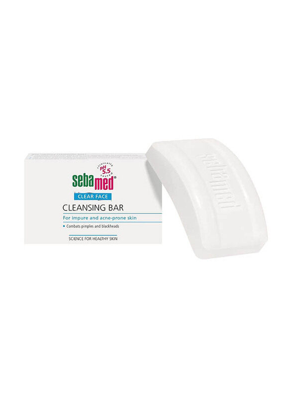 Sebamed Clear Face Cleansing Soap Bar, 150gm