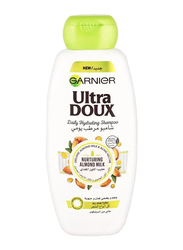 Garnier Ultra Doux Hydrating Shampoo with Almond Milk & Agave Nectar - 400 ml