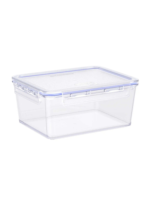 Cosmoplast Lock2Go Plastic Food Storage, 900ml, Clear