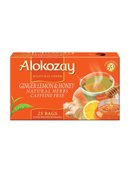 Alokozay Ginger Lemon Honey Tea, 25 Tea Bags