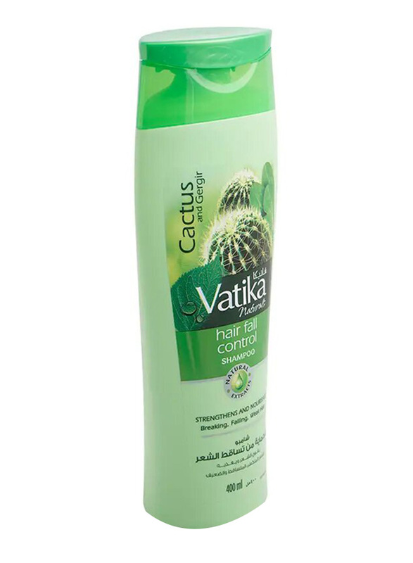 Vatika Cactus & Gergir Extract Hair Fall Control Shampoo - 400 ml