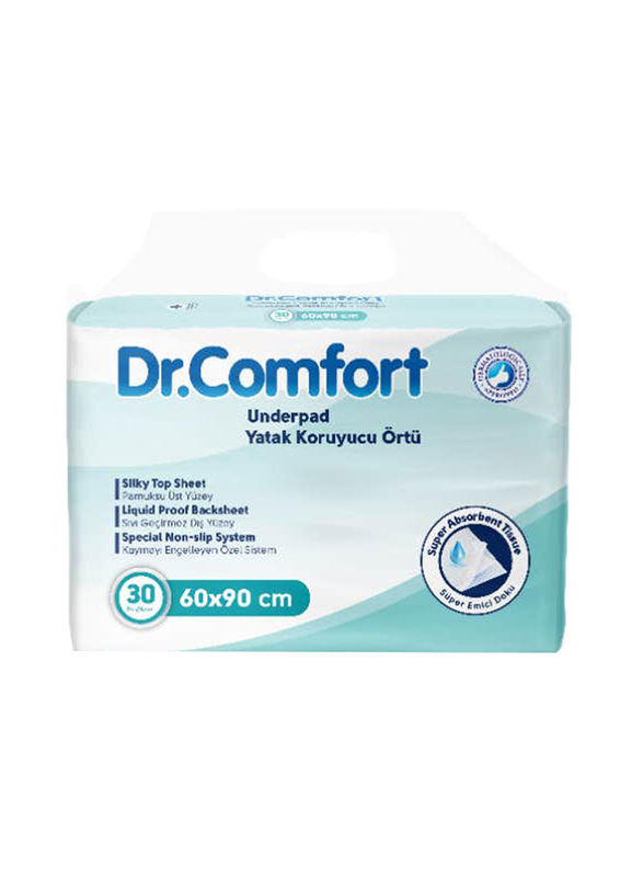 Dr Comfort Underpad, 30 Pieces