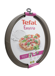 Tefal Easy Grip Bronze Pizza Tray, 34Cm, Black