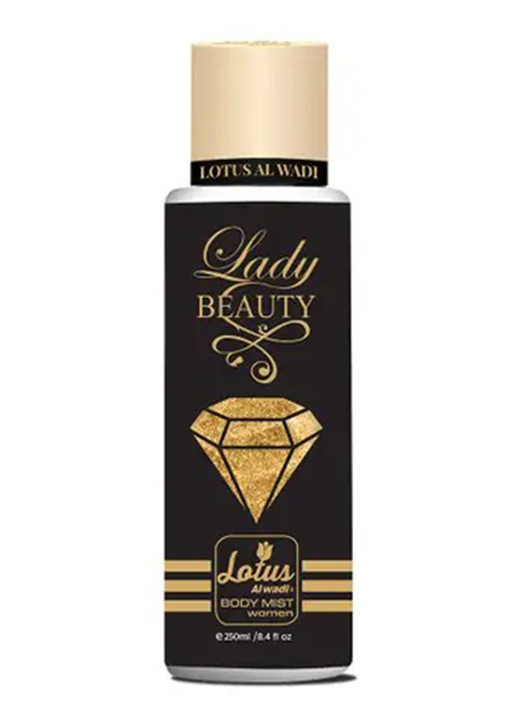 Lotus Al Wadi Lady Beauty 250ml Body Mist for Women