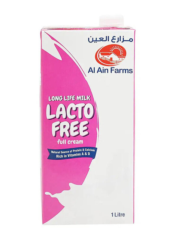 

Al Ain Farms Full Cream Lacto Free Fresh Milk, 1 Litre