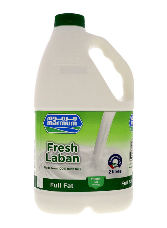 

Marmum Full Fat Fresh Laban, 2 Liters