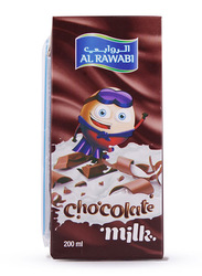Al Rawabi Long Life Chocolate Milk, 200ml
