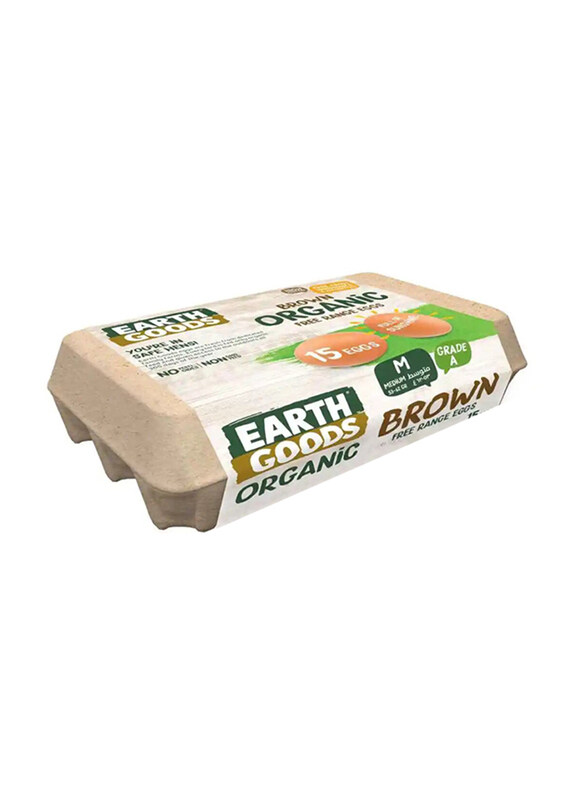 

Earth Goods Organic Brown Medium Eggs, 15 Pieces