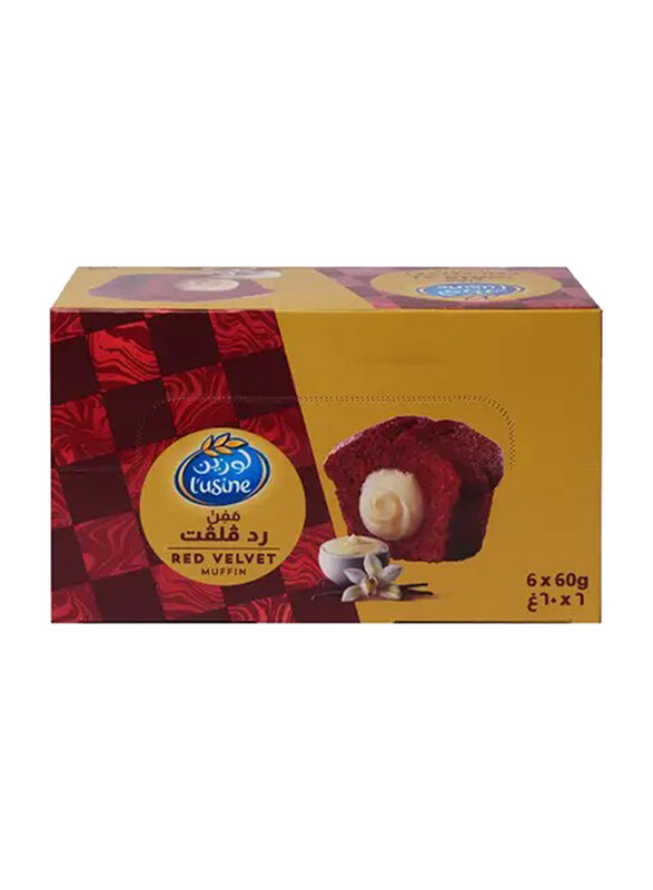 

Lusine L'usine Red Velvet Muffin, 6 x 60g