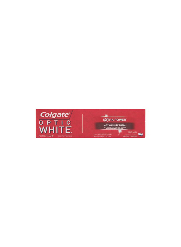 

Colgate Optic White Extra Power Whitening Toothpaste, 75ml