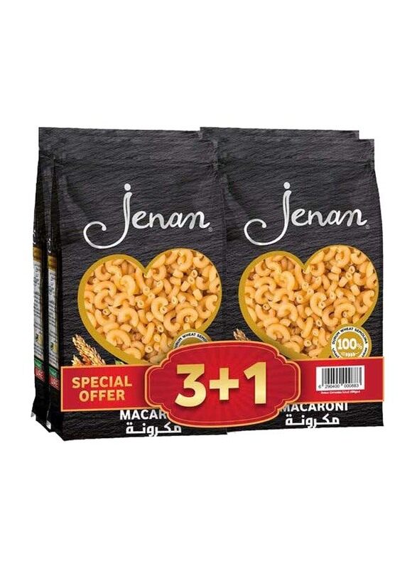 

Jenan Corni Macaroni Lisci, 4 x 400g